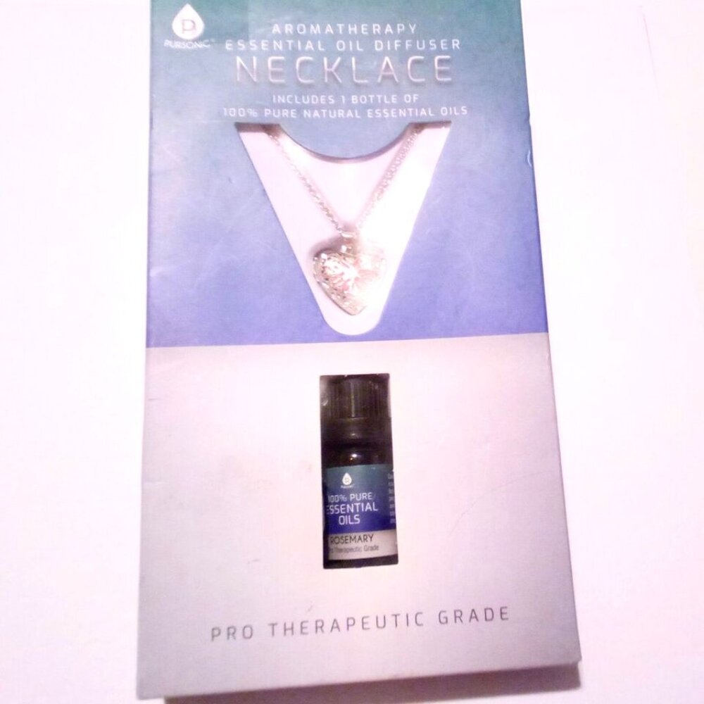 Pursonic Aromatherapy Essential Oil Diffuser Necklace